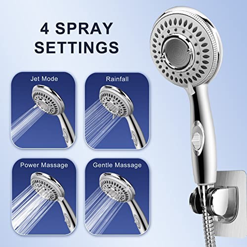 Shower Head Sink - Faucet Bathtub, Hose Sprayer Attachment with 5 Adapters, - Picture 4 of 7