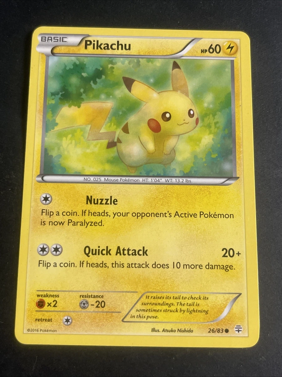 ebay pokemon cards pikachu Pokémon Pikachu Pokémon TCG Individual Collectible Card Game Cards for sale