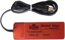 Zerostart 3400062 Silicone Pad Heater - 120 Volts, 125 Watts,  1-1/2"x6"