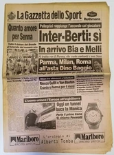 Gazzetta Sport 1994 May 6 Ayrton Senna Funeral