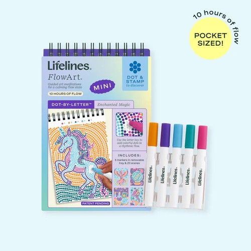 New FlowArt® Mini - Dot-by-Letter Enchanted Magic