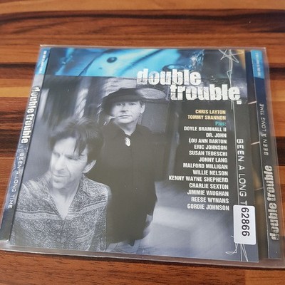 DOUBLE TROUBLE been a long time EX/VG+ (CD Album, Country, Tone-Cool)