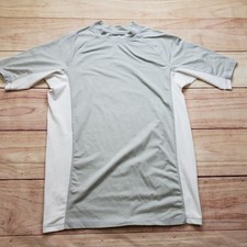 Rip Curl Shirt Mens 2XL Gray Performance Fit UPF50 UV Protection Rash Guard