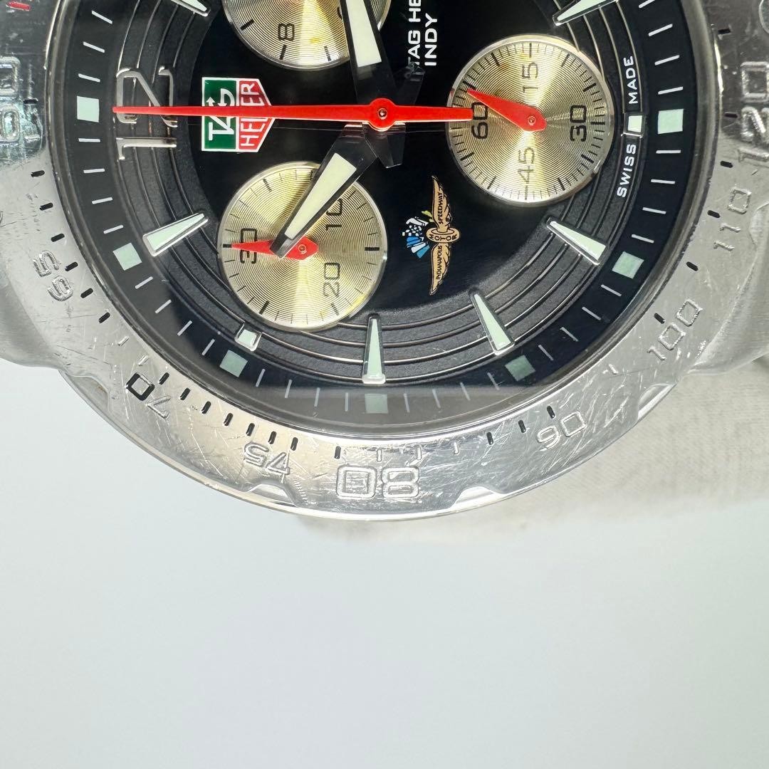 Tag Heuer Quartz Chronograph 200m Formula 1 Indy 500 Wrist 17cm CAC111B image 6