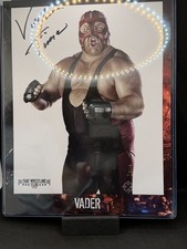 Big Van Vader Signed 8x10 Photo BAS COA WWE WCW New Japan Pro Wrestling WWF
