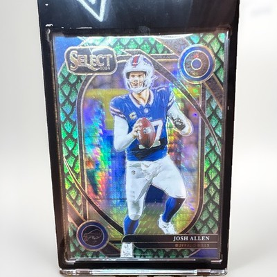 2024 Panini Select Club Level Josh Allen #225 Dragon Scale Prizm /81 Bills