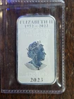 2023 Australia Lunar Dragon  1oz  9999 Fine Silver Bar Gem BU PERTH MINT