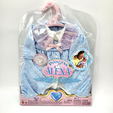 Mattel Princess Alexa Baby Fashion Cloth 2005 Outfit Doll Blue Velvet Dress