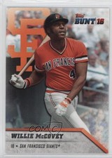 2016 Topps Bunt Willie McCovey #50 HOF 2u3