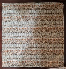 Vintage 70s Floral Hankerchief
