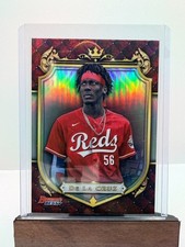 2022 Bowmans Best Prospective Royalty Refractor Elly De La Cruz PR-6 Reds