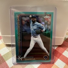 Maikel Garcia 2025 Topps Chrome Update Base #USC70 Teal  Refractor 188/299