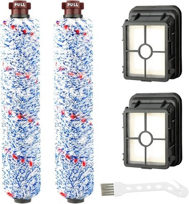 Ersatzteile für Bissell CrossWave, 2er Pack Multi Surface Bürstenrolle