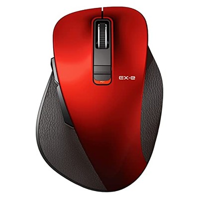 ELECOM Wireless Mouse Bluetooth EX-G Grip Ultimate 5 Button Multi-Pairing L Size