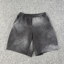 Lululemon Shorts Mens Medium Gray Speckle Lined Running 9 In Inseam Athletic