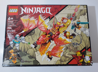 2022 Lego Ninjago Set # 71762 Kai's Fire Dragon EVO New In Sealed Damaged Box