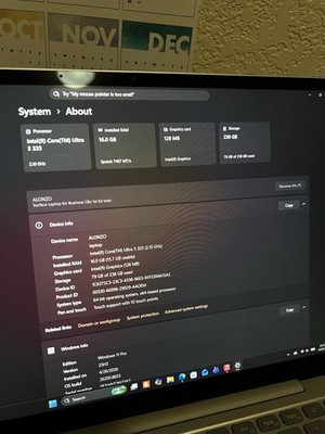 Microsoft Surface Laptop 13.5'' Ultra 5 125H 16GB 256GB SSD Win11