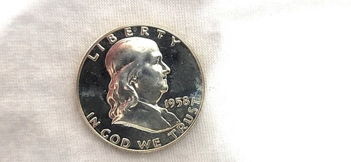 1958 Proof Franklin Half Dollar