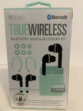 Sentry True Wireless Mint & White Bluetooth Buds & Accessory Kit