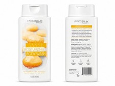 LOT OF 2--Pro Silk Salon LEMON GLAZE Moisturizing Body Wash 15oz New