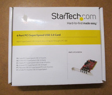 StarTech 4-Port PCI SuperSpeed USB 3.0 Card PCIUSB3S4