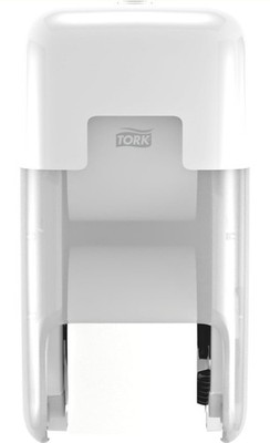 Toilettenpapierspender 2 Rollen Kernlos Weiß T7, Vertikaler Spender Wandmontage