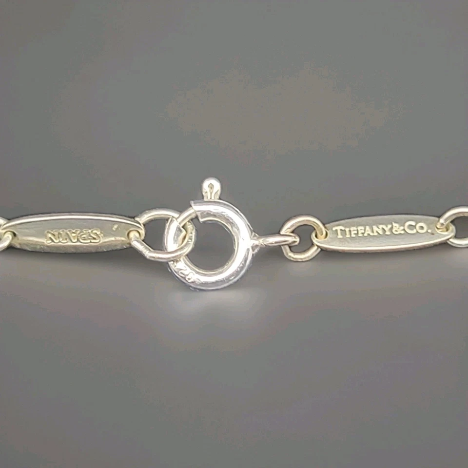 Tiffany and Co Peretti 925 España Collar Crucifijo Dije Foto 4 de 4