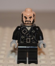 LEGO Pirates Of The Caribbean Blackbeard Minifig 4195 4192, Missing Hat & Pants