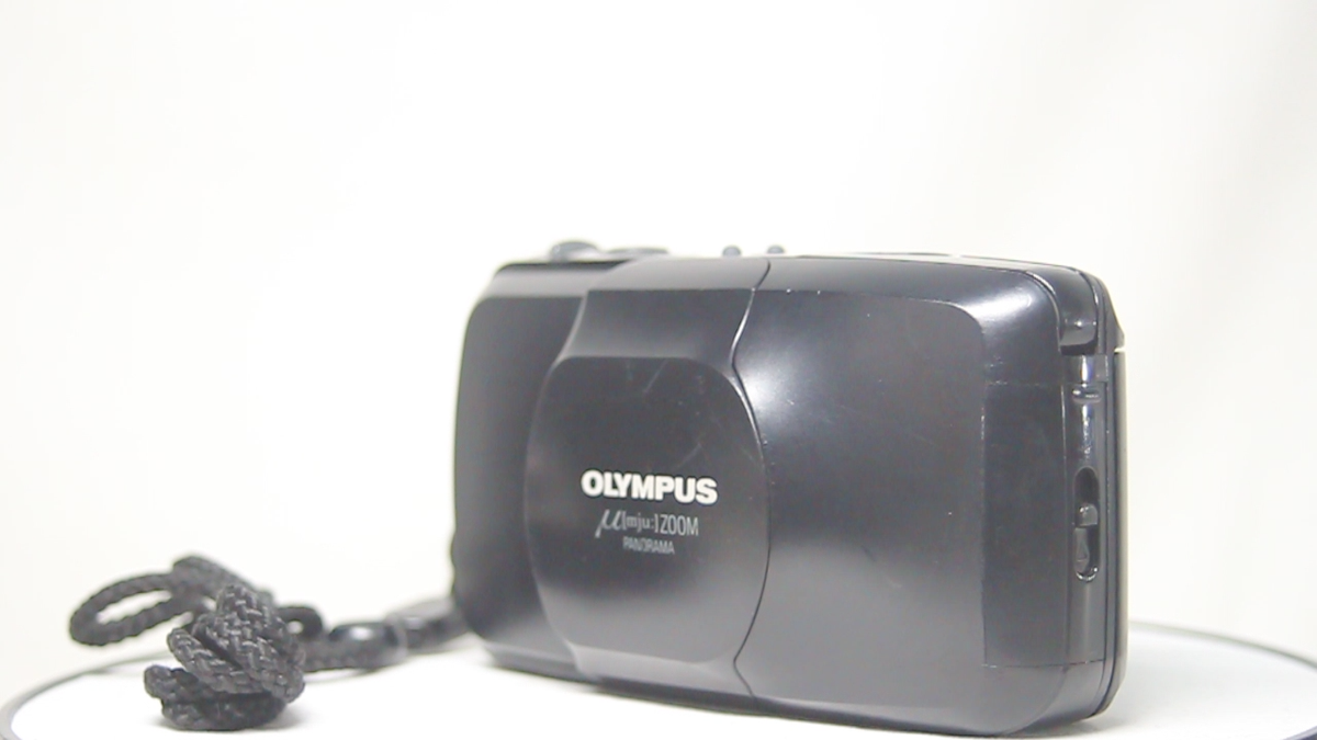Olympus μ mju ZOOM Panorama Point & Shoot 35mm Film Camera From