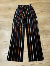 Pull Bear Wide Leg Trousers Women s Size Small Elasticated Waste Soft Feel 47