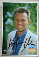 Holger Puchala original signierte Autogrammkarte Ak N3 Moderator alt