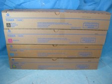 KONICA MINOLTA BLACK, CYAN, MAGENTA, YELLOW - TN328 - OPEN - FREE SHIPPING