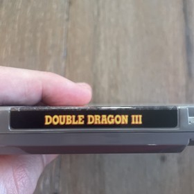 Double Dragon III 3 Sacred Stones (Nintendo NES, 1991) SOLO cartucho y funda 