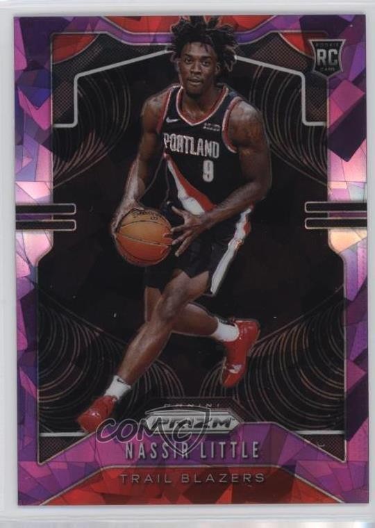 2019-20 Panini Prizm Rookie Purple Ice Prizm 42/149 Nassir Little #269 8sr
