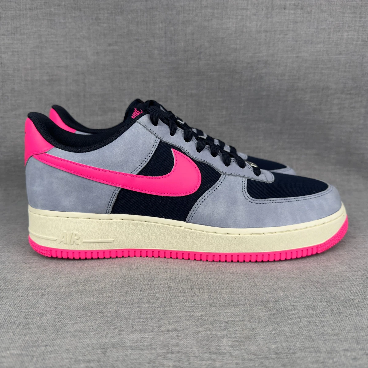 Nike Air Force 1 Suede Low Obsidian | eBay