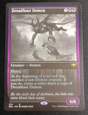 MTG Innistrad Double Feature - Dreadfeast Demon - Rare