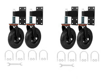 4x8"Gate Wheel Heavy Duty Spring-Loaded Gate Caster For Wooden Metal Tube Gate