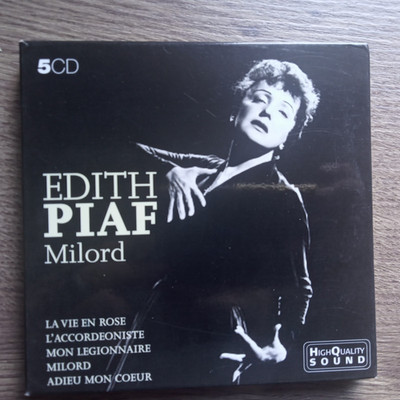 EDITH PIAF - Milord (5CD-BOX)