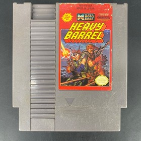 Heavy Barrel 1990 & Hoops 1989 NES Lote de 2 Cartuchos de Juego con Fundas Nintendo