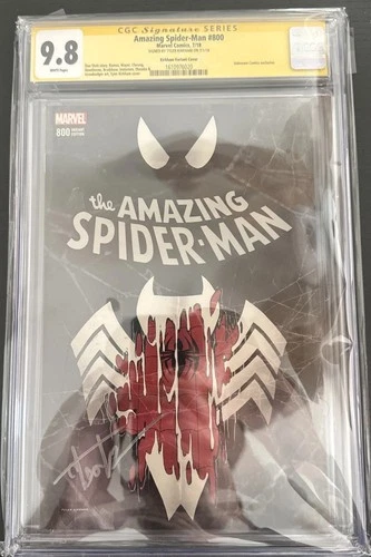 Amazing Spider-Man #800 CGC 9.8 SS Signed By Tyler Kirkman