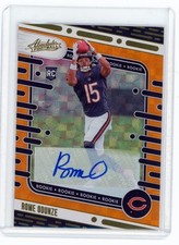 2024 Panini Absolute Rookies Rome Odunze #109 Orange Spectrum Signatures  70/75 