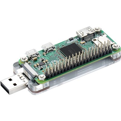 USB Dongle, Erweiterungsplatine, Gehäuse, Raspberry Pi Zero, USB Adapter, VNC...