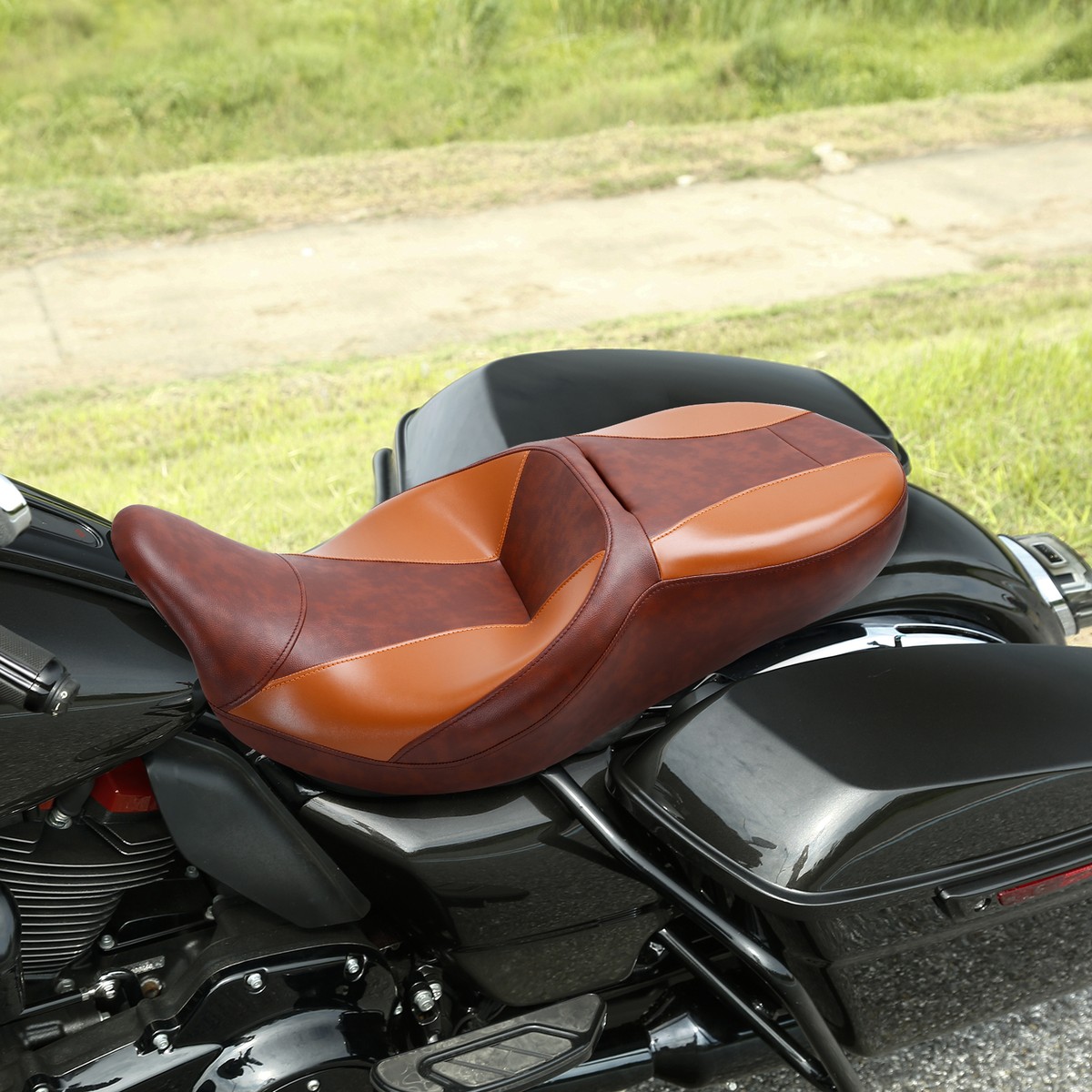 Driver Rider & Passenger Seat Fit For Harley Touring Road