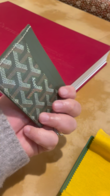 Goyard Khaki Green Saint-Sulpice Card Holder Limited Edition GYD- 233  Authentic | eBay