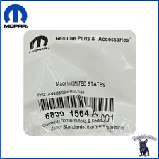 Front Axle Cover Gasket OEM Mopar 68391564AA