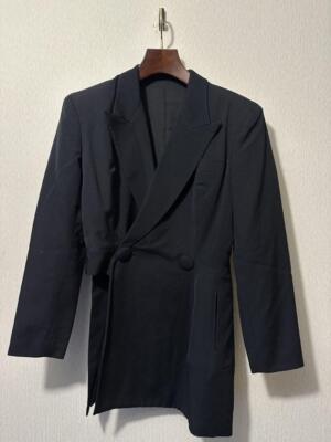 ジャケット・アウター Yohji Yamamoto 80s Wool Gabardine Coat 80S Yohji Yamamoto Tailored Jacket Transformed Wool