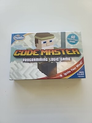 Thinkfun Code Master Programming Logic Minecraft Board Game - 8+ - **New Sealed