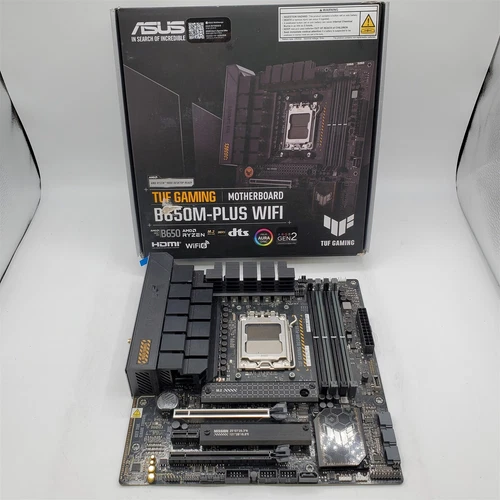 ASUS TUF GAMING B650M-PLUS WIFI AM5 (LGA 1718) mATX motherboard -NOT WORKING-