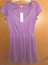 Purple Elle Dress Size 4 Sunny St Tropez