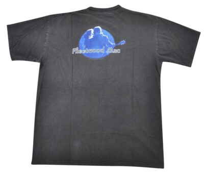 Vintage Fleetwood Mac 1997 Giant Tag Black Tour Band 90s Shirt